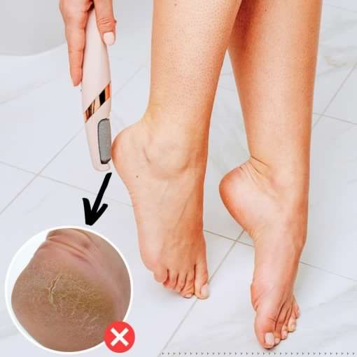 Electric Pedicure Foot File Callus Remover